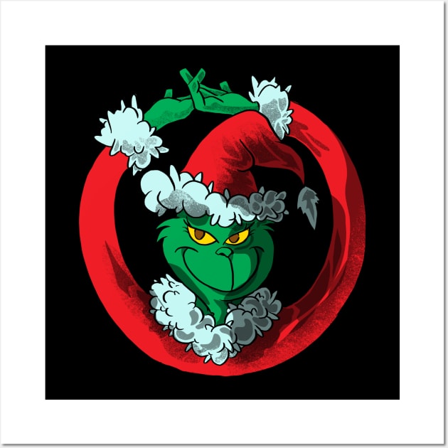 GRINCH STOLE CHRITMAS Wall Art by imblessed